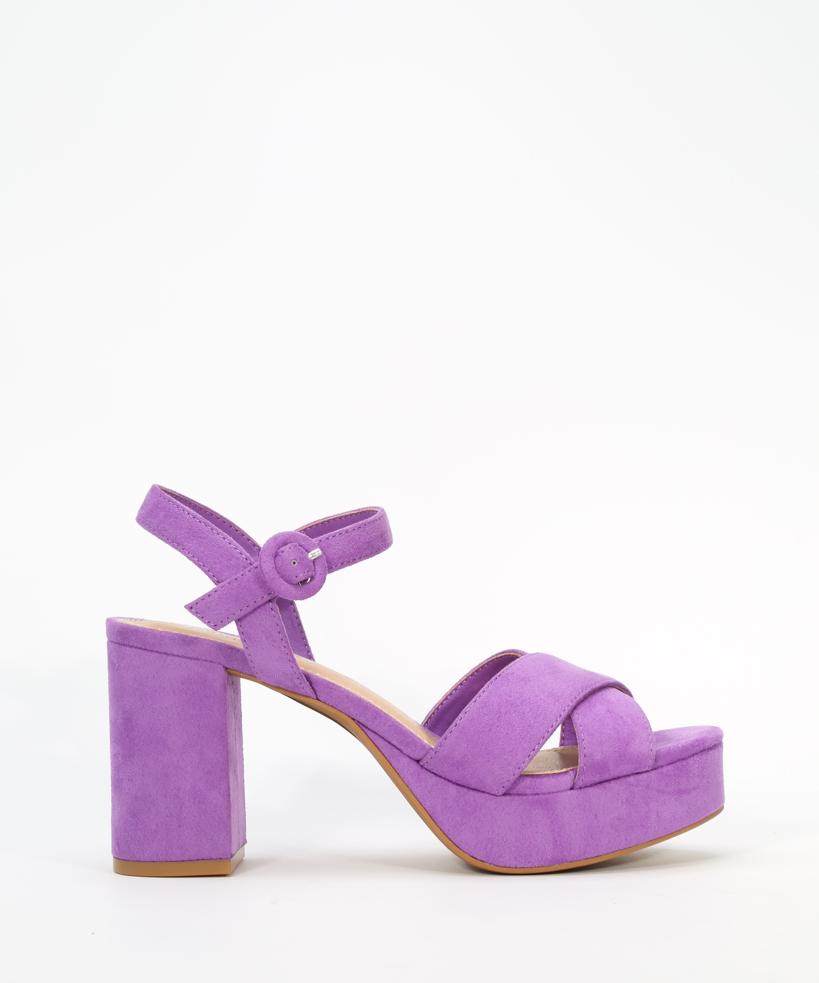 Sandalias de plataforma cruceta